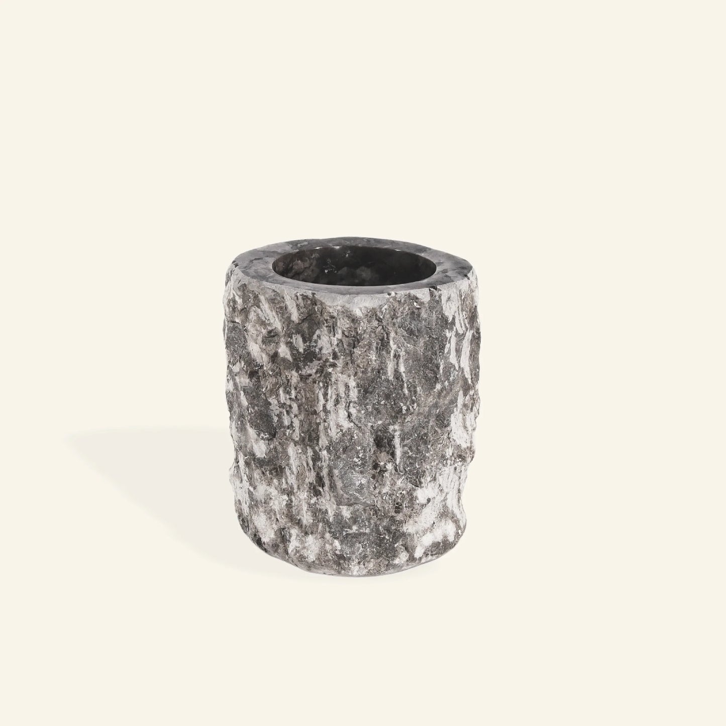 Verre en marbre gris - CRUSOË