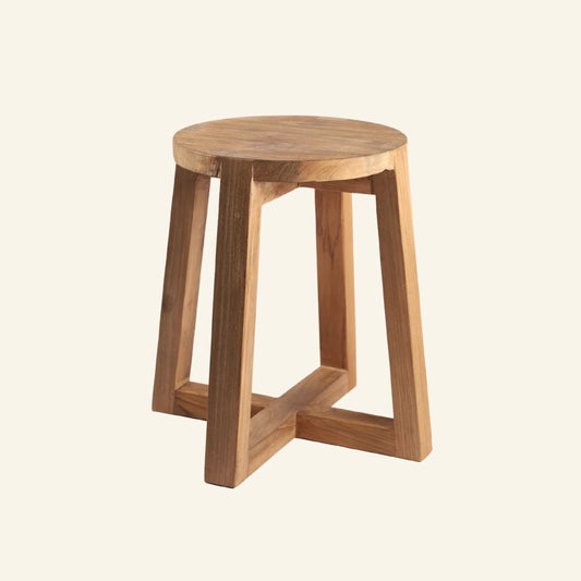 Tabouret rond Malika