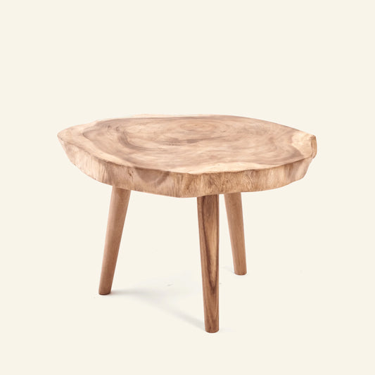 Table d'appoint en suar massif - CRUSOË