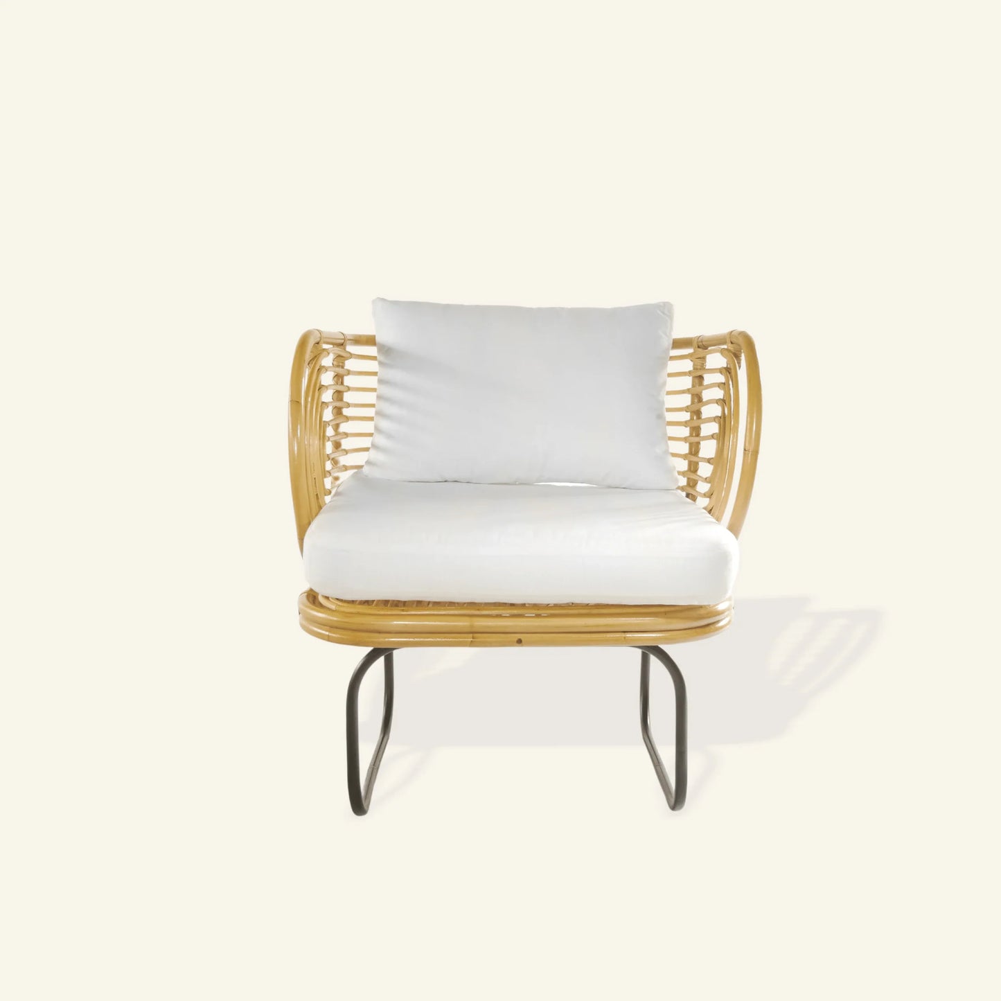 Chaise d'accent en rotin - CRUSOË