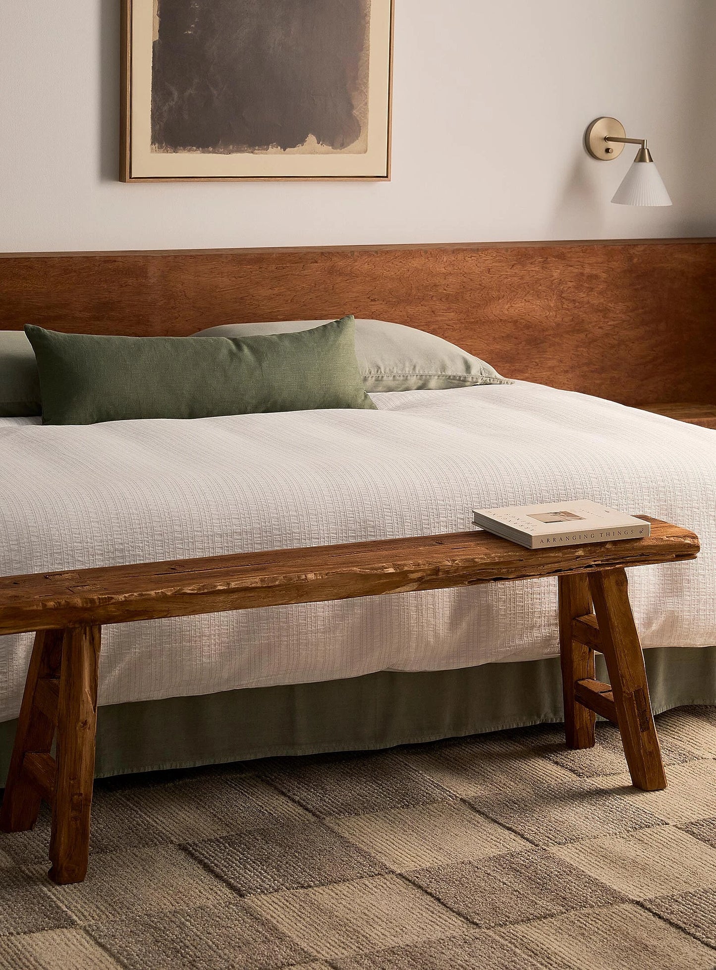 Narrow vintage bench - 150 cm