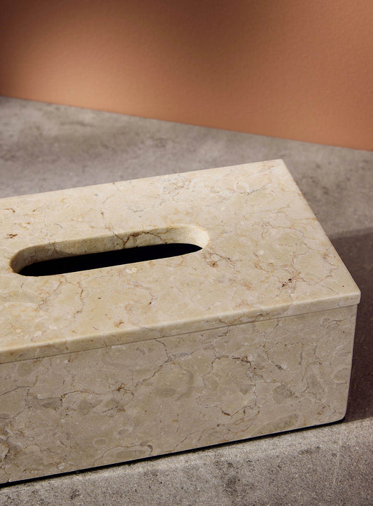 Boîte à mouchoirs en marbre