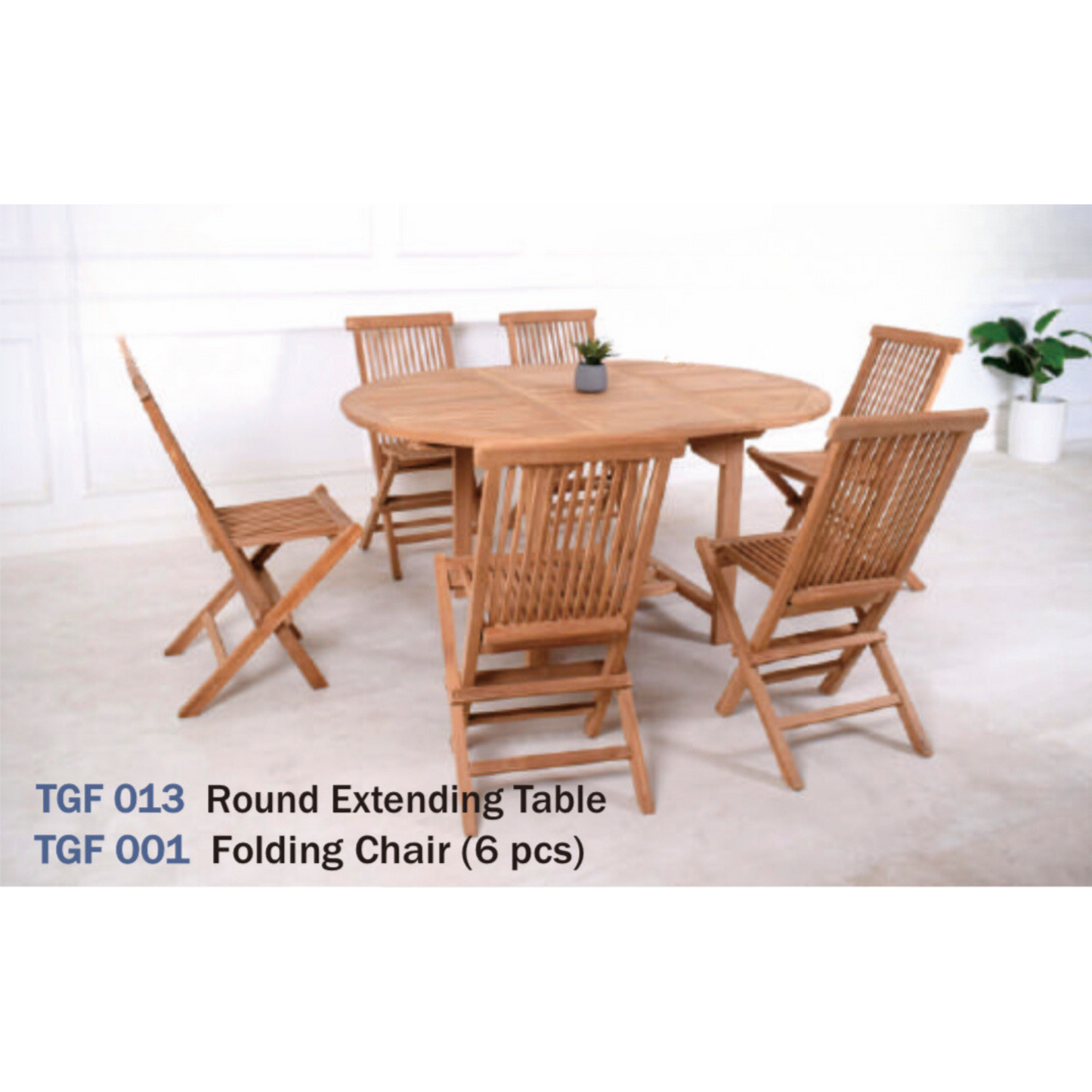 Ensemble table et 4 chaises