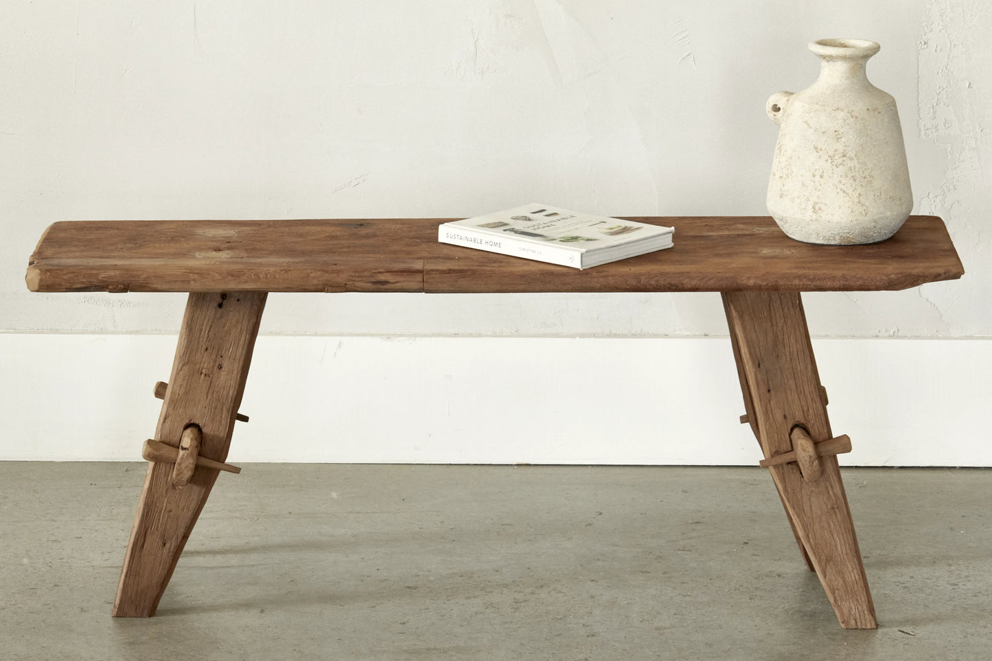 Rembrandt bench in antique teak