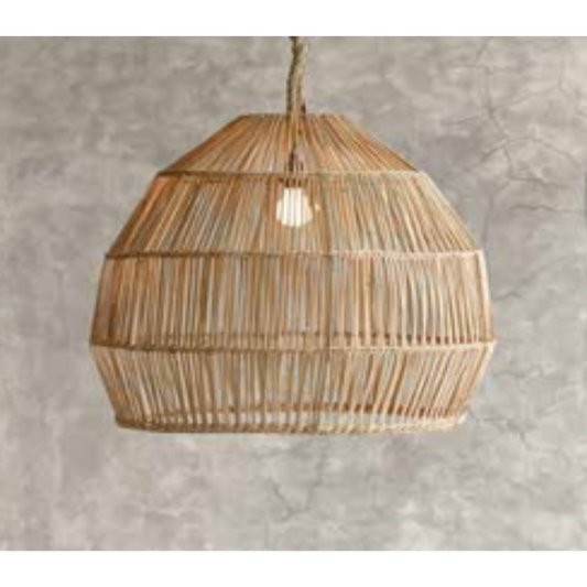 Abat-jour en rotin Luke S
