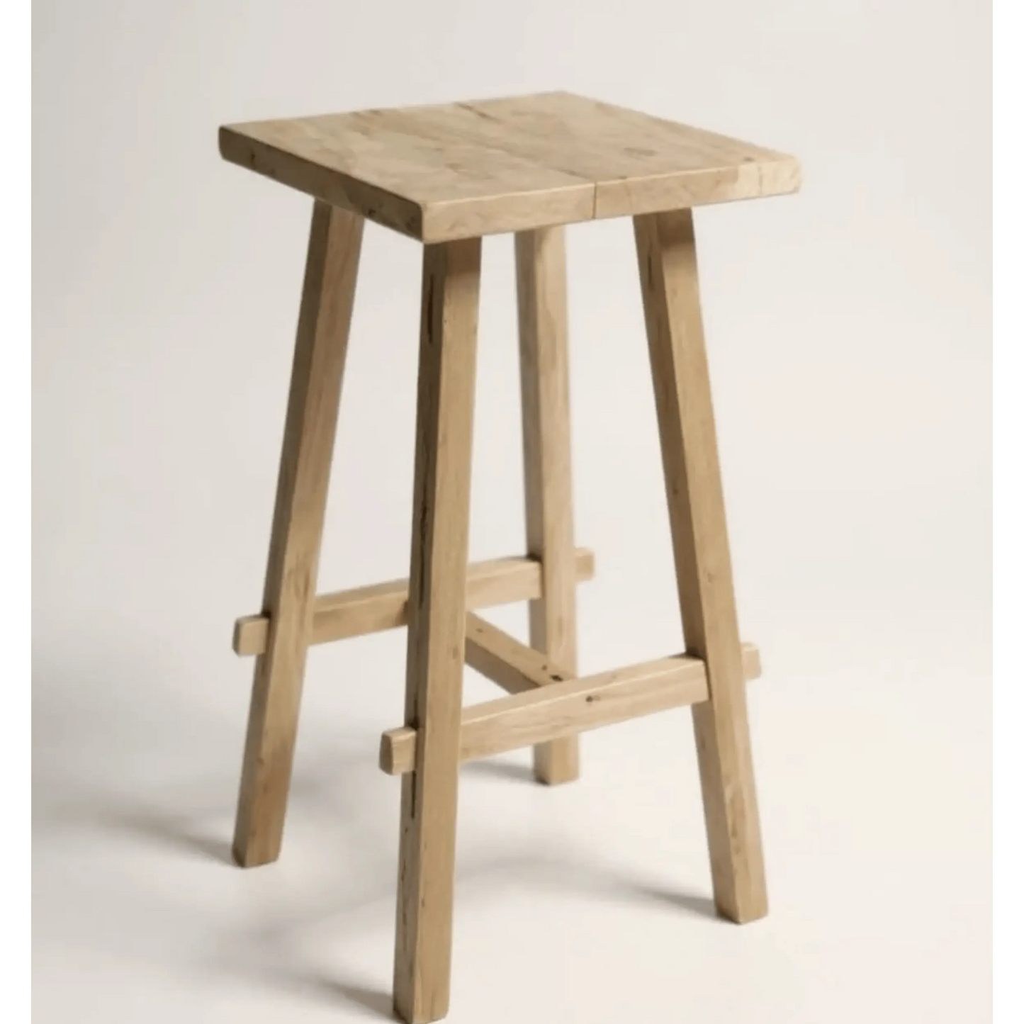 Artisan Recycled Teak Counter Stool
