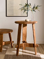 Table d'appoint Rembrandt en teck recyclé