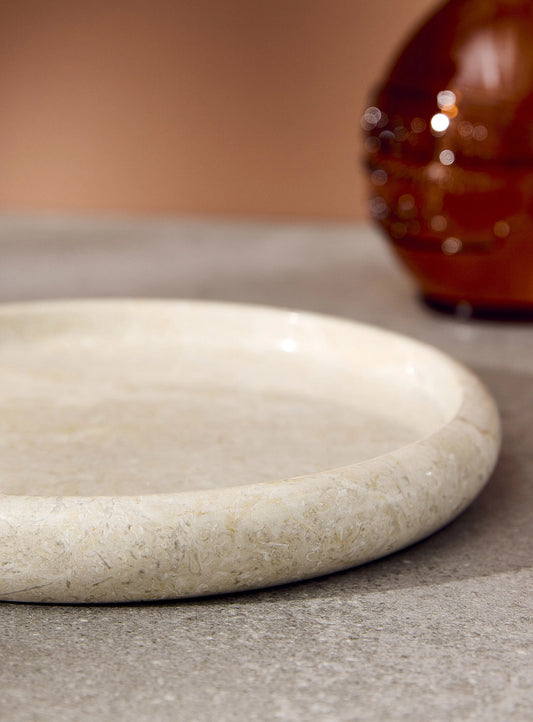 Polished Marble Top - Cream