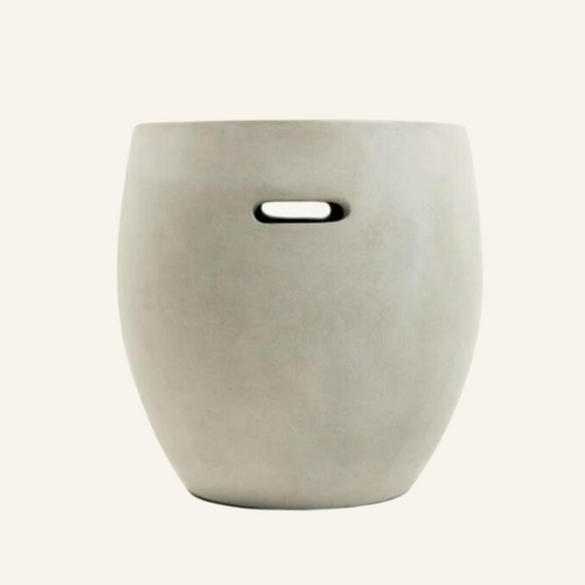 Fiber cement side table