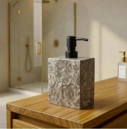 Distributeur a savon en marbre - Rectangle