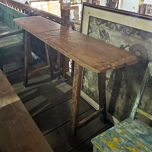 Antique console - old teak