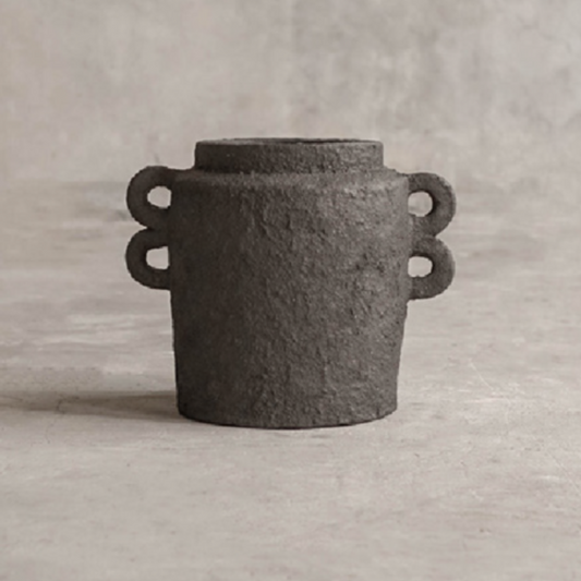 Hercules Vase - Antique Black