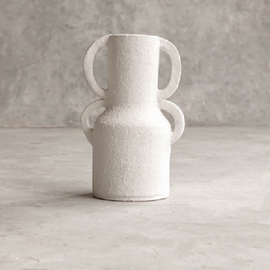 Poseidon Vase - Cream