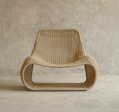 Chaise Sander en rotin synthétique