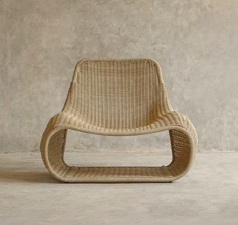 Chaise Sander en rotin synthétique