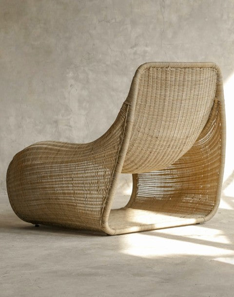 Chaise Sander en rotin synthétique