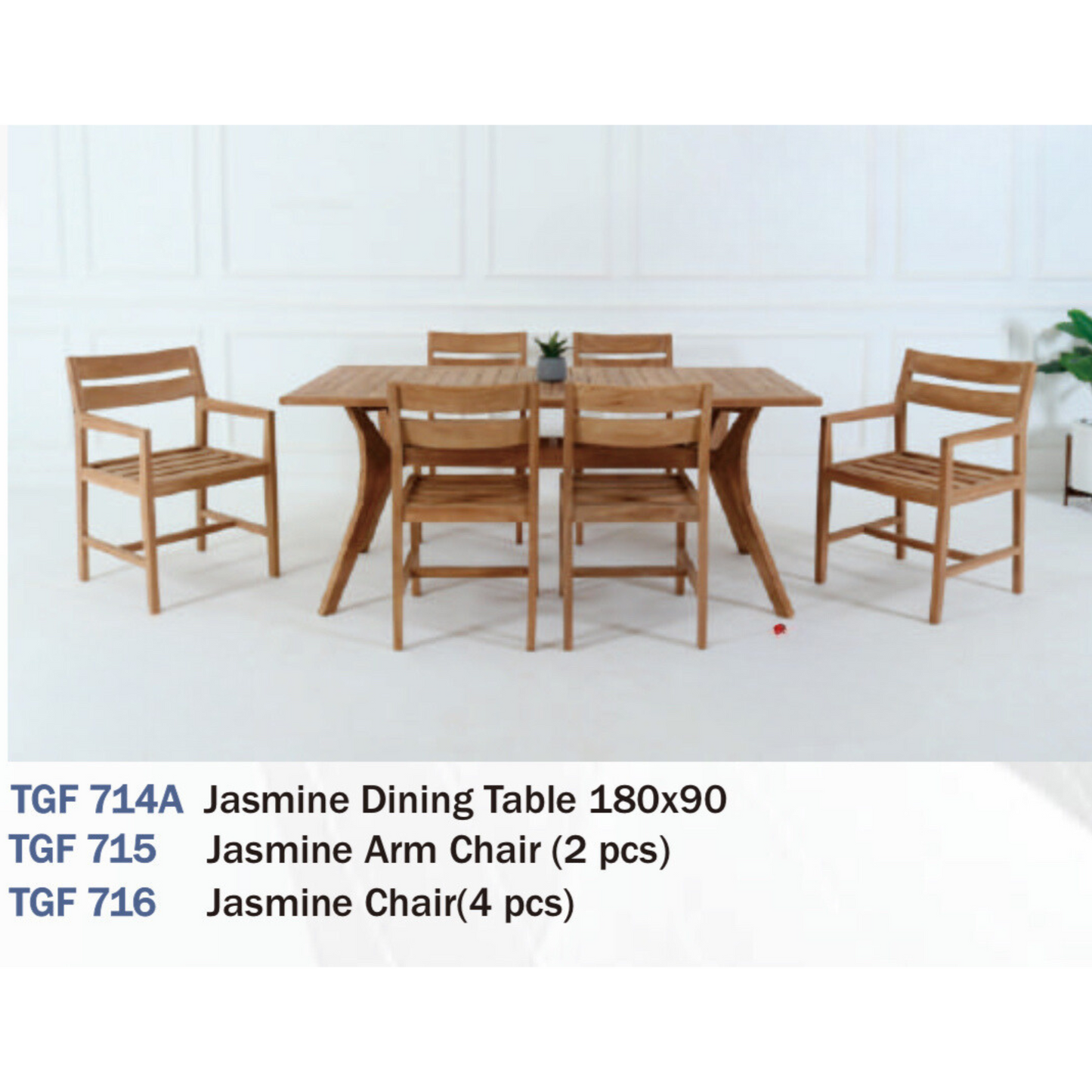 Ensemble table et 4 chaises