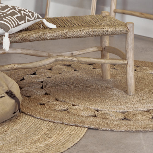 Tapis Jute naturel - 150 - CRUSOË