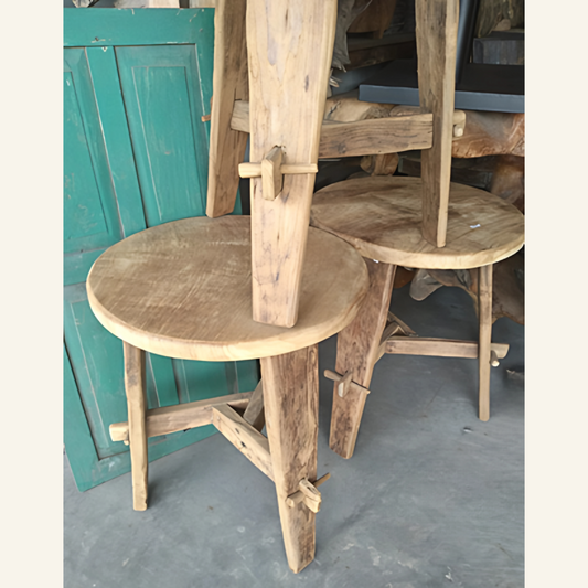 Rambrant side table - recycled teak