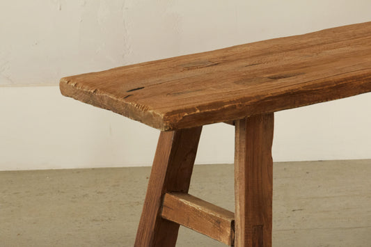 Vintage bench with A-legs