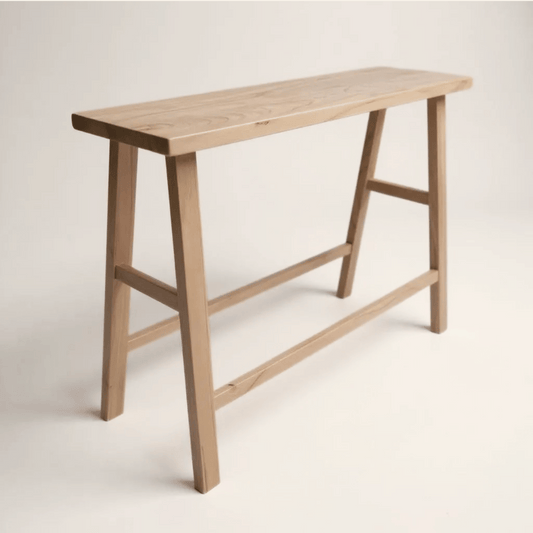 LEO console in mindi wood