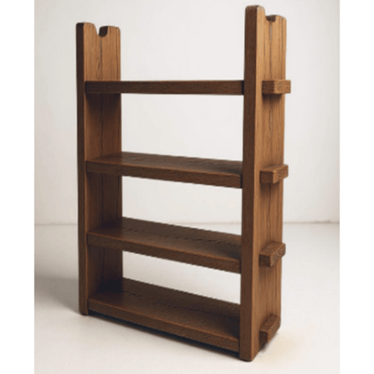 FARMHOUSE library in recycled teak