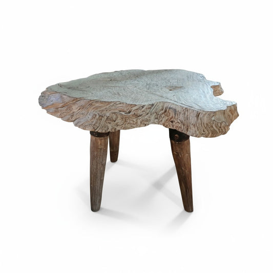 Table basse teck ancien