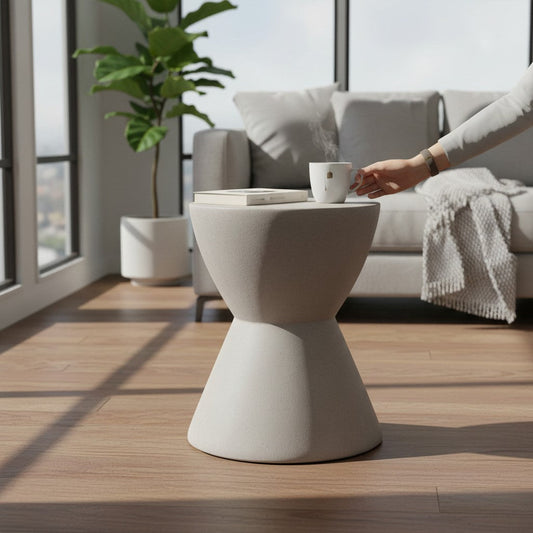 Table d'appoint Tokken en fibrociment