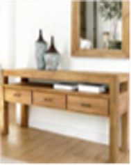 Lucia professional console 3 drawers